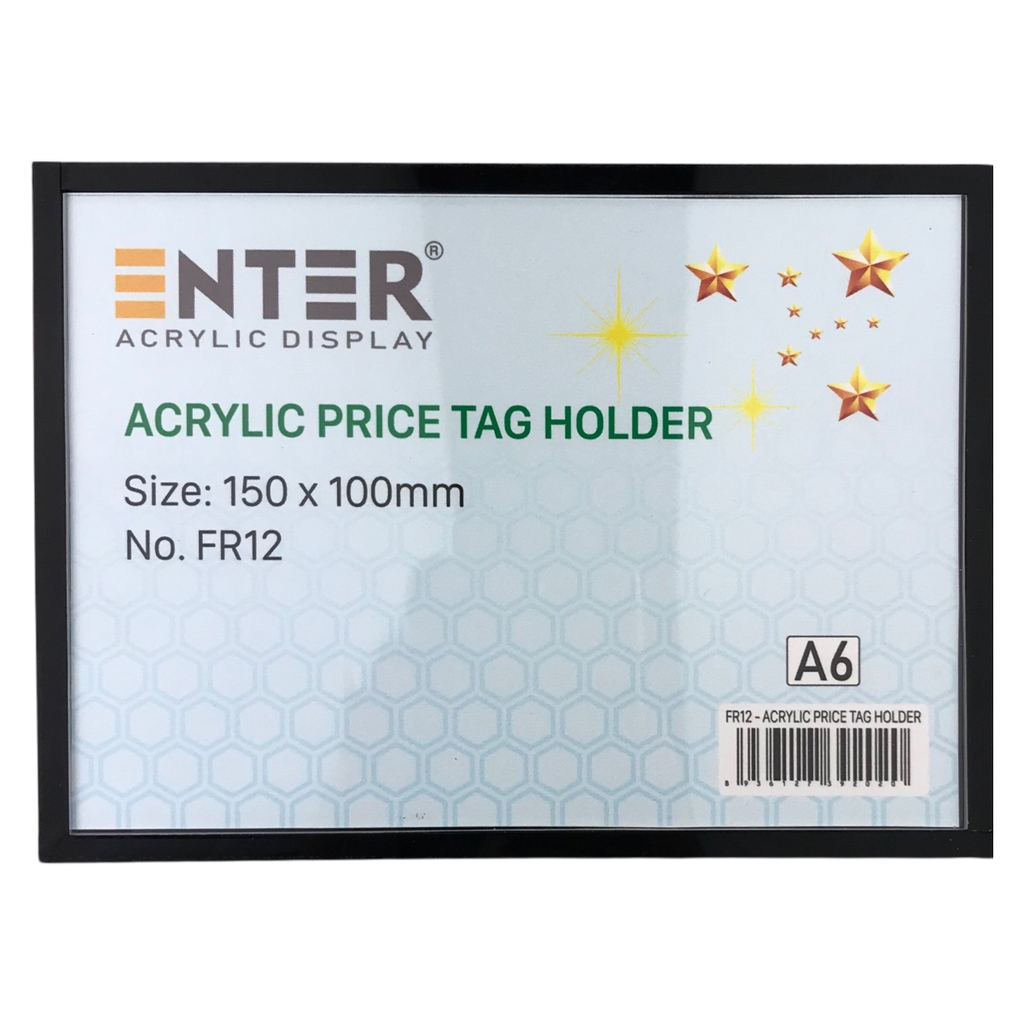 Bảng thông tin mica Enter FR12 150x100mm A6