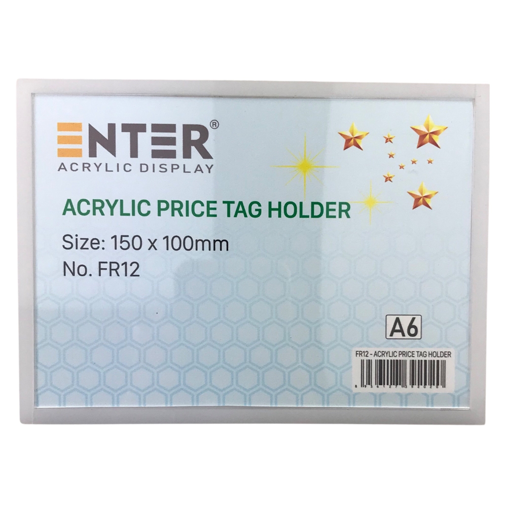 Bảng thông tin mica Enter FR12 150x100mm A6