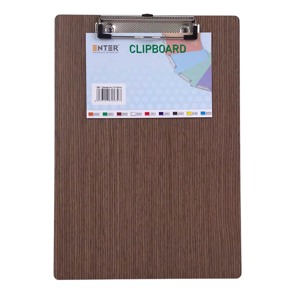 Bìa trình ký gỗ Enter G08 21.5x31.5cm A4 đứng (20)
