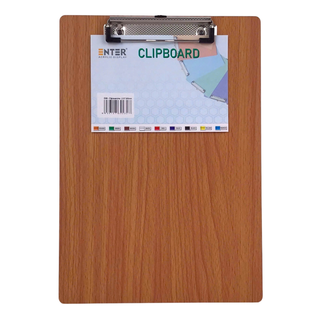 Bìa trình ký gỗ Enter G08 21.5x31.5cm A4 đứng (20)