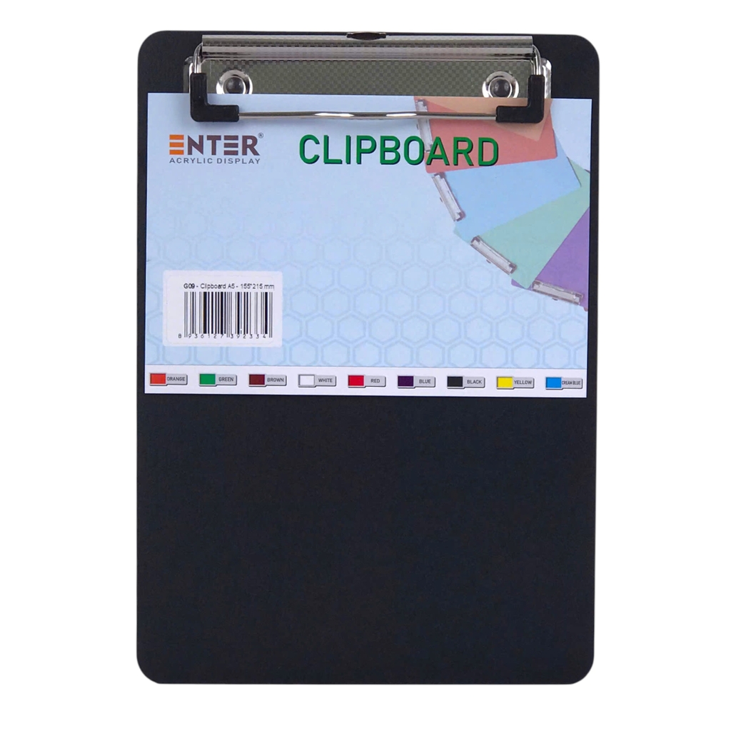 Bìa trình ký gỗ Enter G09 16.5x21.5cm A5 đứng (20)