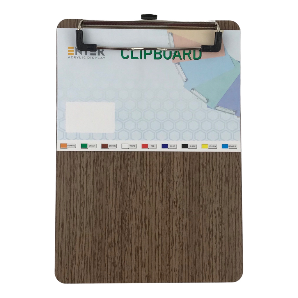 Bìa trình ký gỗ Enter G09 16.5x21.5cm A5 đứng (20)