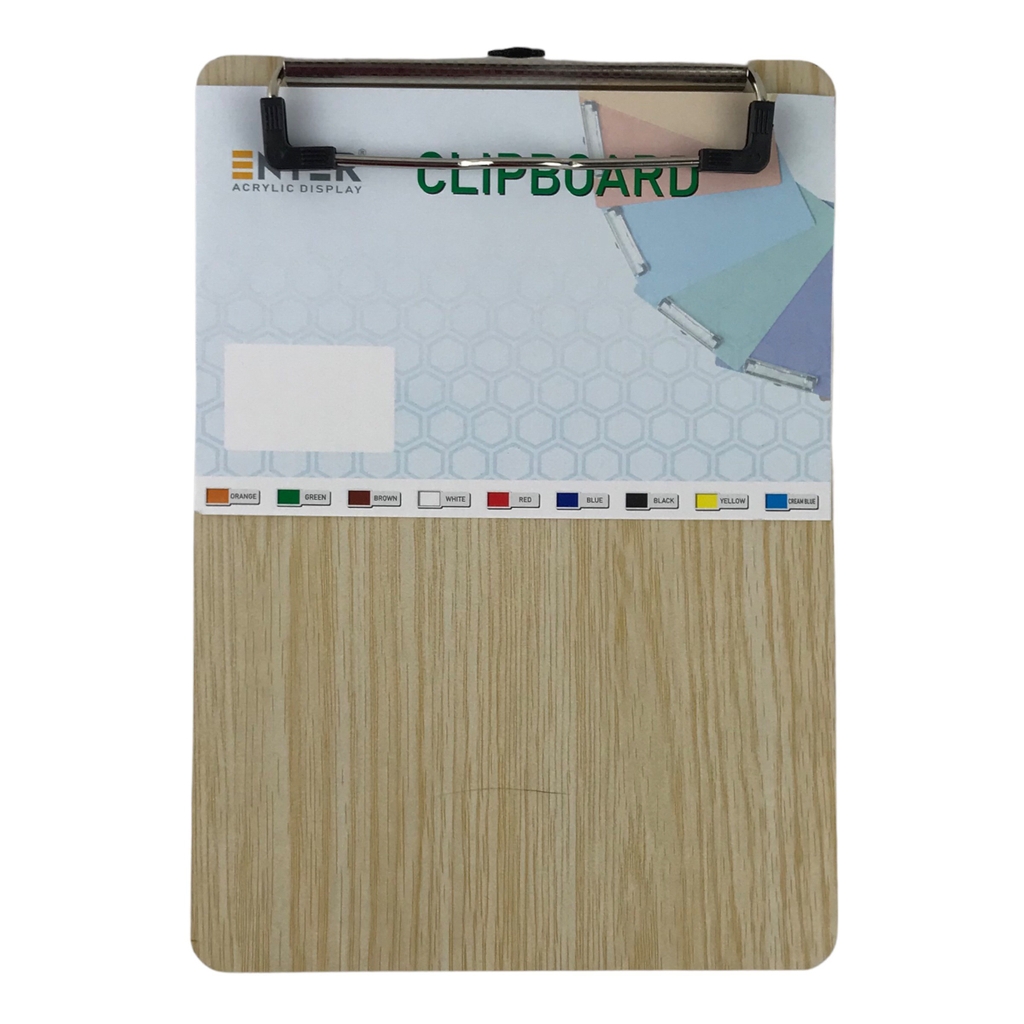 Bìa trình ký gỗ Enter G09 16.5x21.5cm A5 đứng (20)