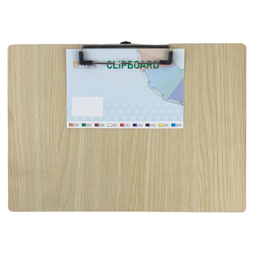 Bìa trình ký gỗ Enter G08-N 31.5x21.5cm A4 ngang (20)