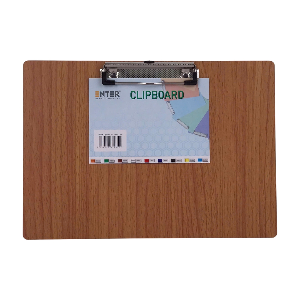 Bìa trình ký gỗ Enter G08-N 31.5x21.5cm A4 ngang (20)