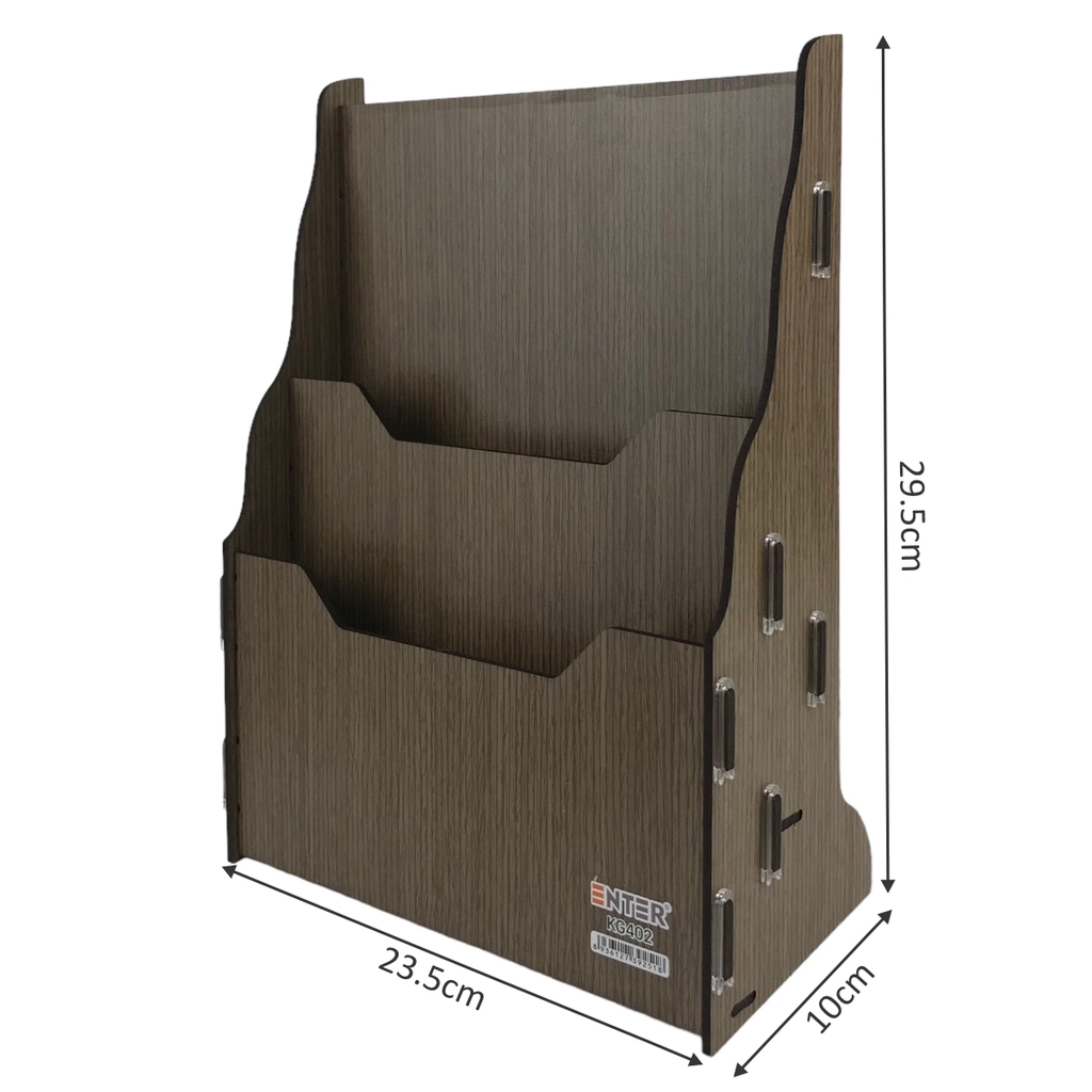 Kệ gỗ 2 ngăn Enter KG402 A4 lắp ráp