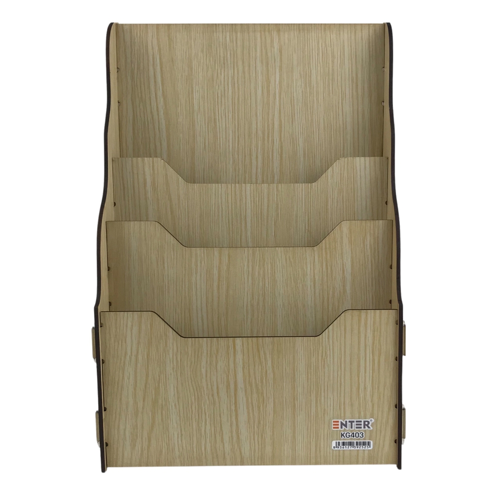 Kệ gỗ 3 ngăn Enter KG403 A4 lắp ráp