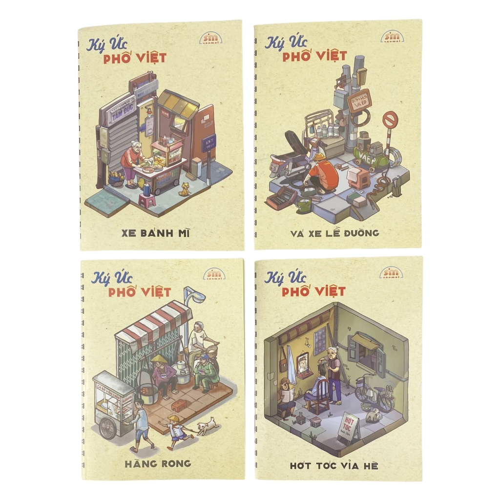 Tập SM Ký Ức Phố Việt 200 trang 80gsm 4 ôly (5/60)