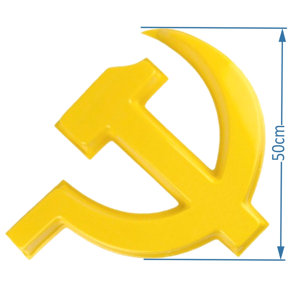 Búa liềm mica vàng 2mm hút nổi BLM20 / BLM30 / BLM40 / BLM50 / BLM60