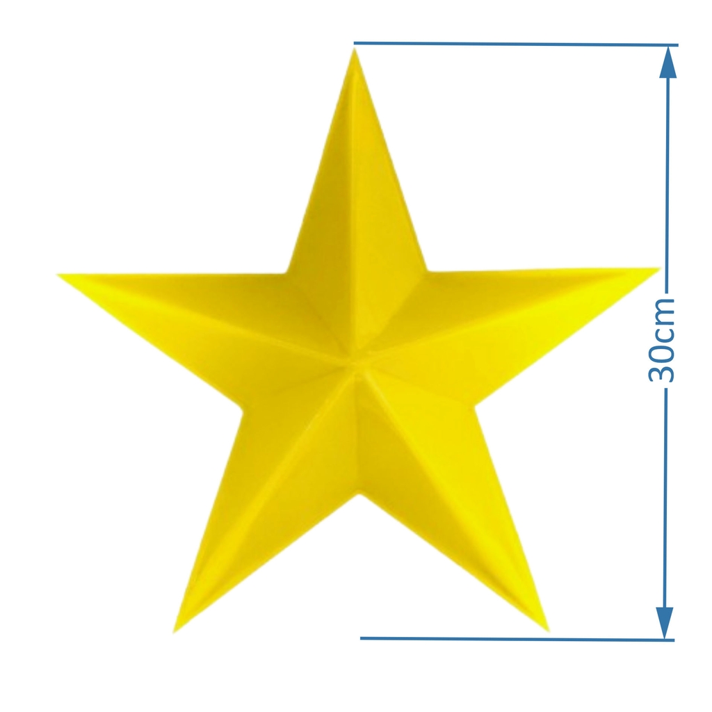 Ngôi sao mica vàng 2mm hút nổi NSM20 / NSM30 / NSM40 / NSM50 / NSM60