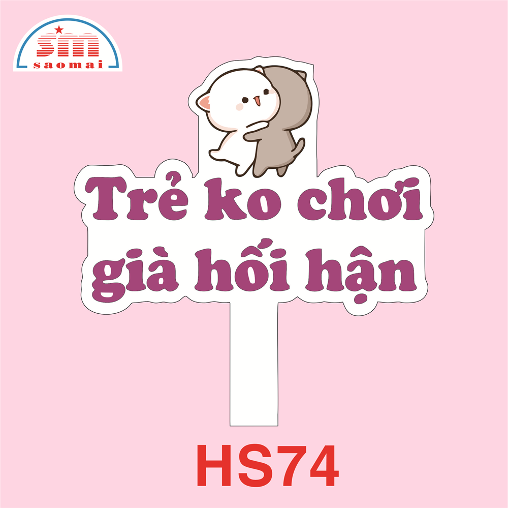 Hashtag cầm tay vui nhộn