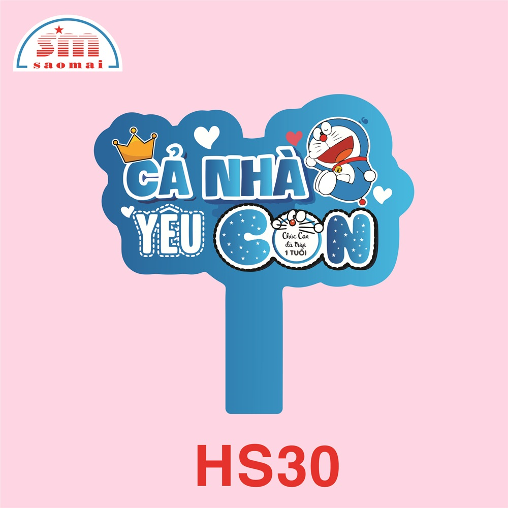 Hashtag cầm tay sinh nhật