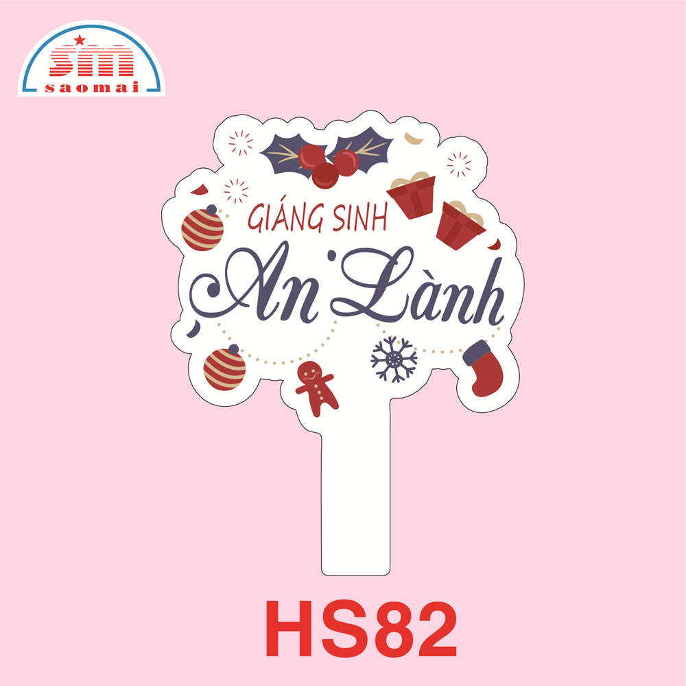 Hashtag cầm tay Noel