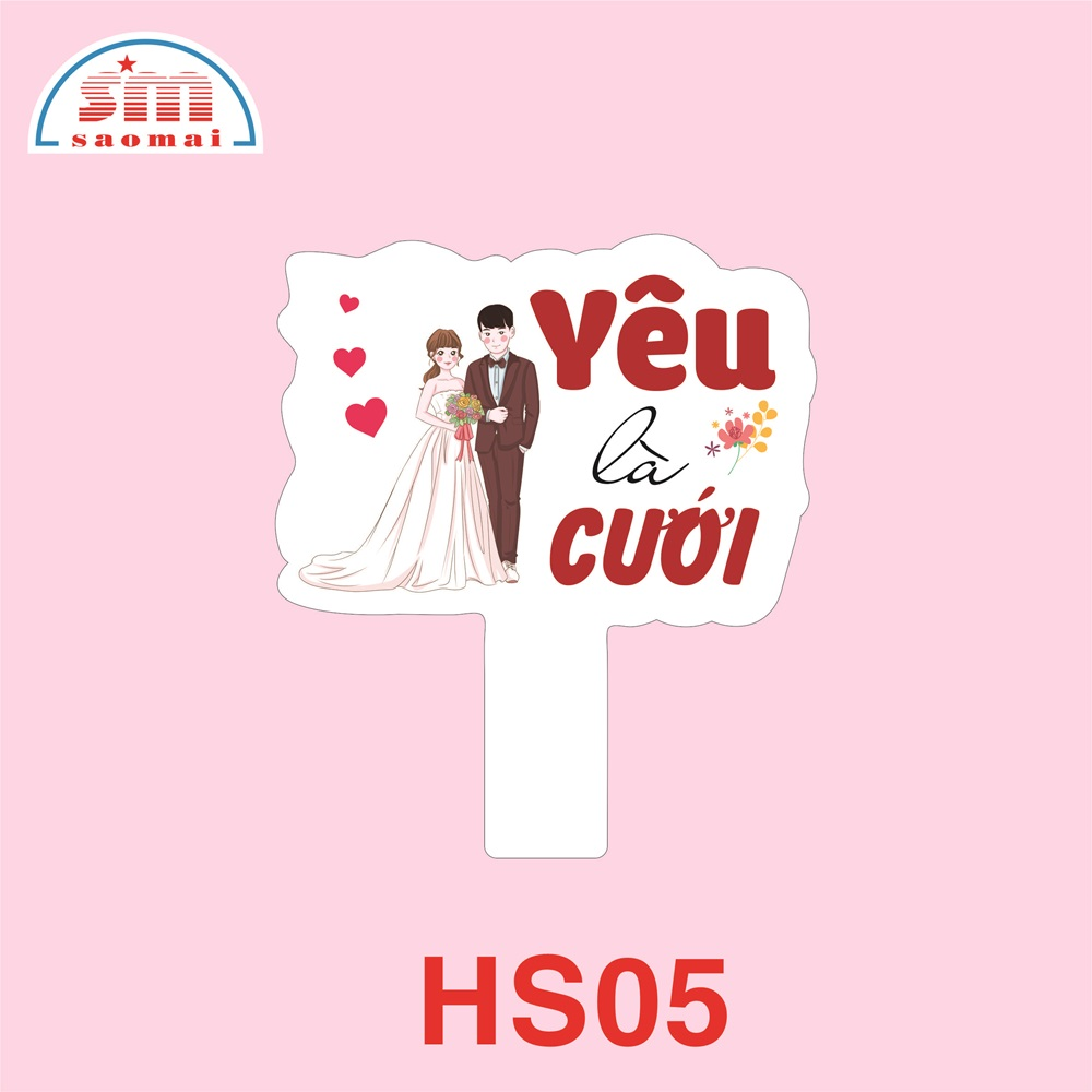 Hashtag cầm tay đám cưới