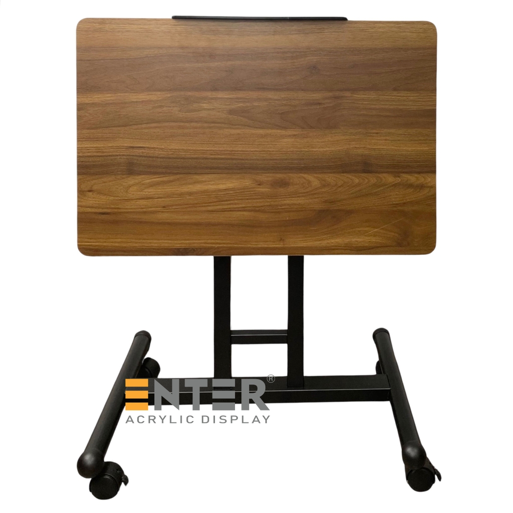Bàn gỗ di động Enter BG103 60x40cm, Bàn nâng hạ đa năng, Bàn gỗ đa chức năng, Bàn gấp gọn thông minh