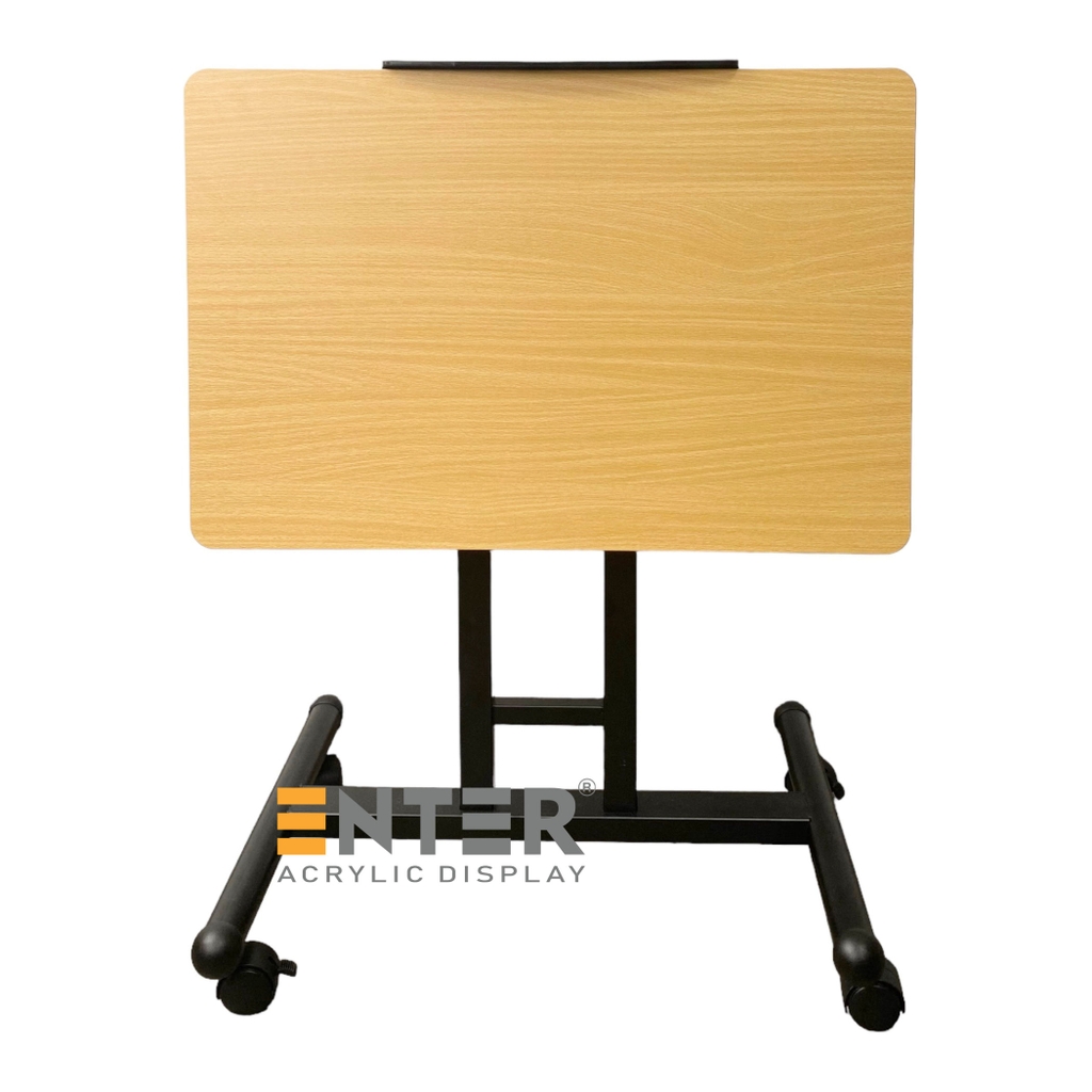 Bàn gỗ di động Enter BG103 60x40cm, Bàn nâng hạ đa năng, Bàn gỗ đa chức năng, Bàn gấp gọn thông minh