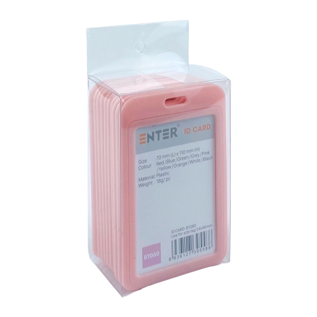 Bao đựng thẻ Enter BT060 54x86mm 1 mặt đứng