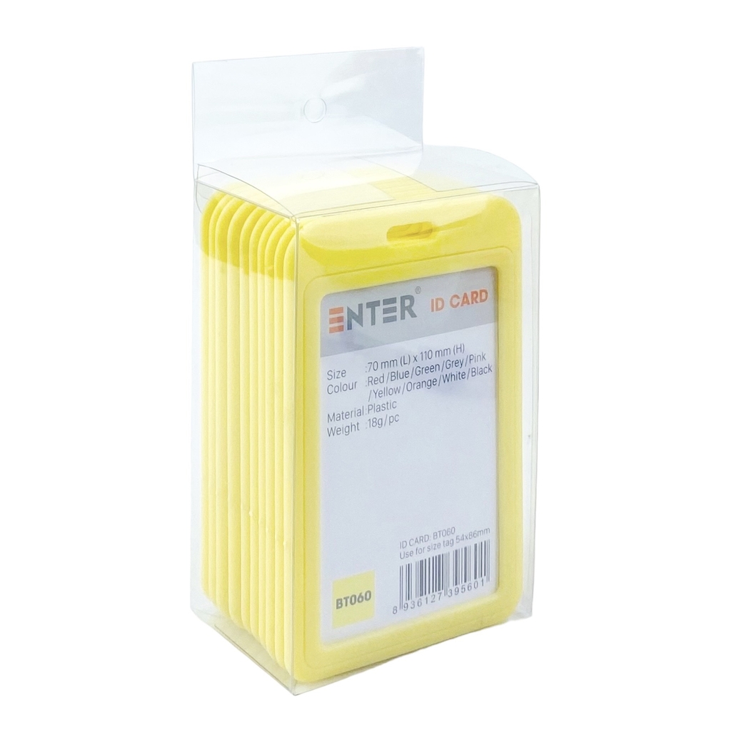 Bao đựng thẻ Enter BT060 54x86mm 1 mặt đứng
