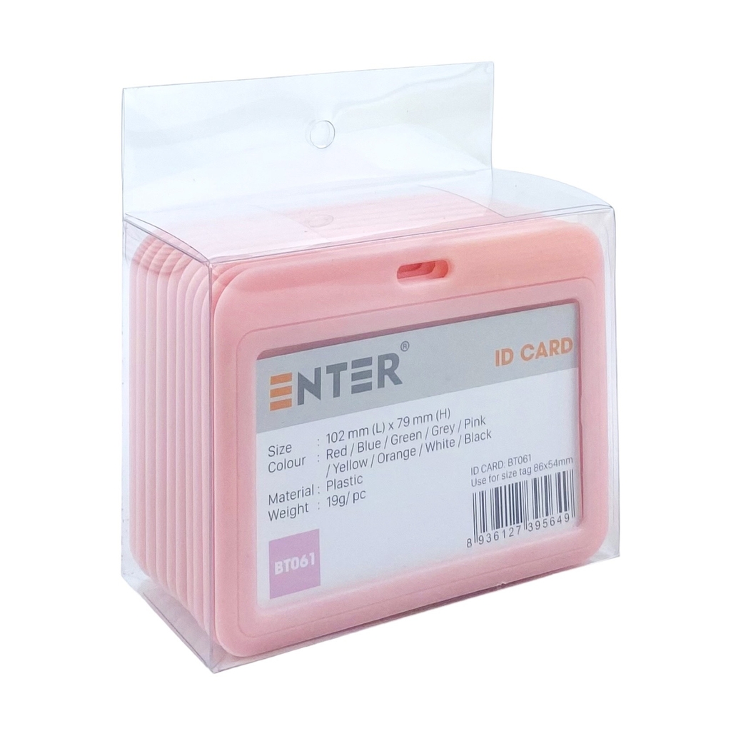 Bao đựng thẻ Enter BT061 86x54mm 1 mặt ngang