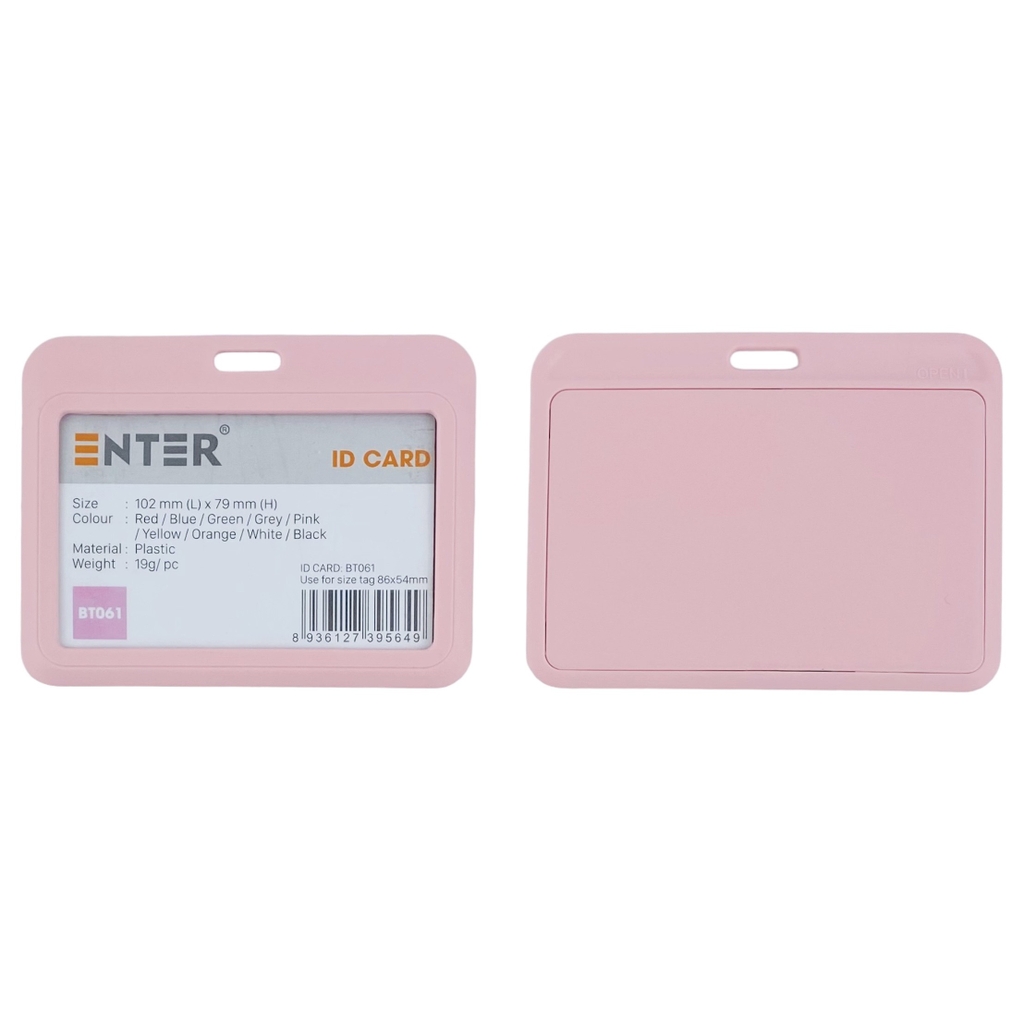 Bao đựng thẻ Enter BT061 86x54mm 1 mặt ngang