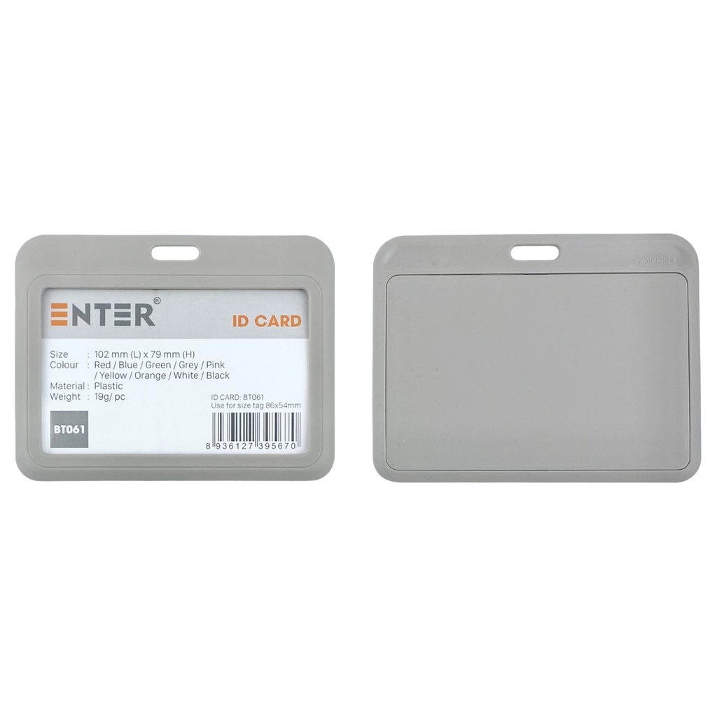 Bao đựng thẻ Enter BT061 86x54mm 1 mặt ngang