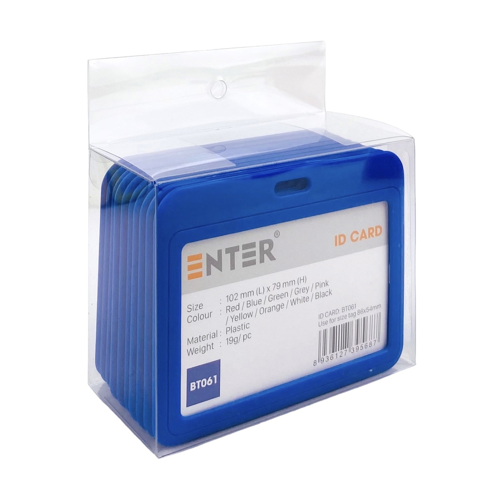 Bao đựng thẻ Enter BT061 86x54mm 1 mặt ngang