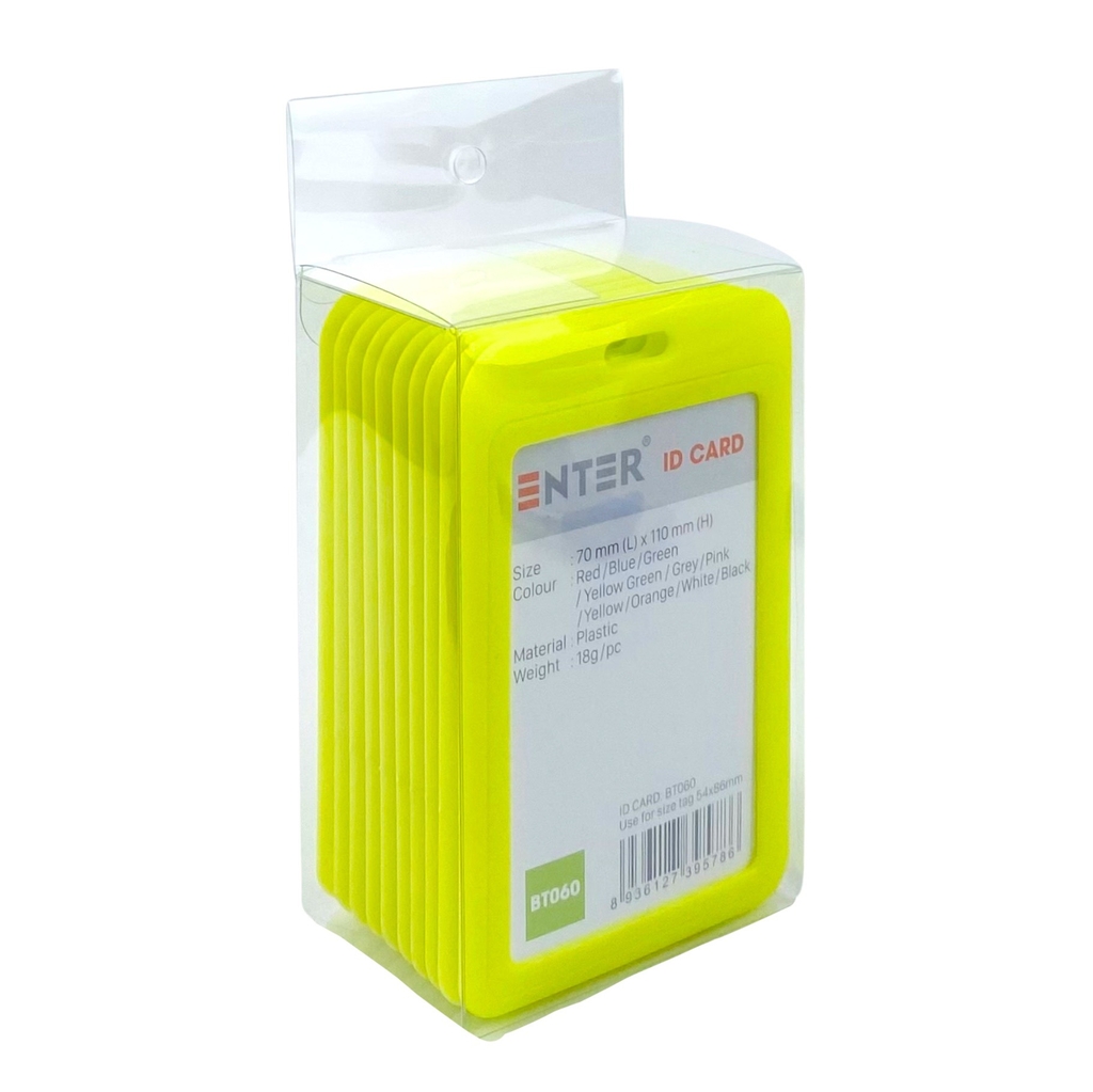 Bao đựng thẻ Enter BT060 54x86mm 1 mặt đứng