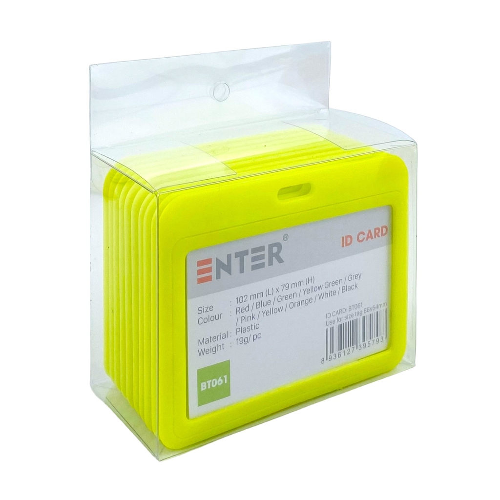 Bao đựng thẻ Enter BT061 86x54mm 1 mặt ngang