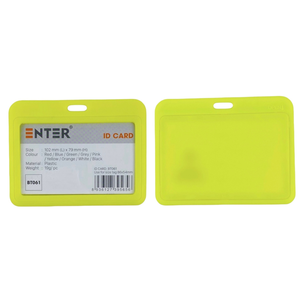 Bao đựng thẻ Enter BT061 86x54mm 1 mặt ngang