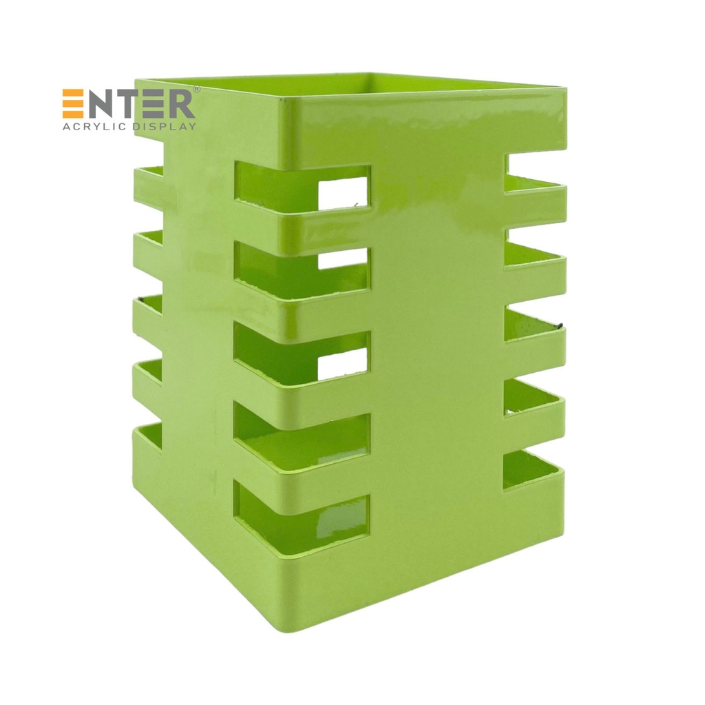 Cắm bút kim loại Enter KB102 75x100mm vuông