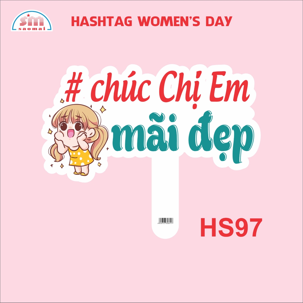 Hashtag cầm tay Women'S Day, Hashtag 8/3, Hashtag 20/10
