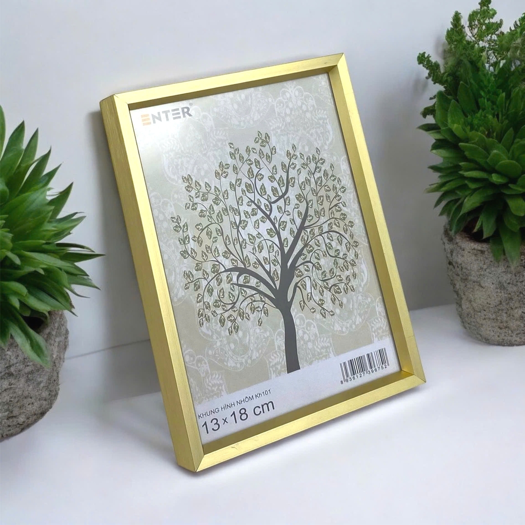 Khung hình nhôm Enter KH101 13x18cm