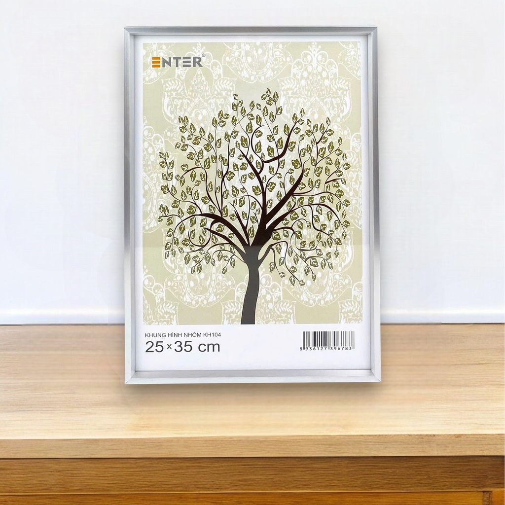 Khung hình nhôm Enter KH104 25x35cm