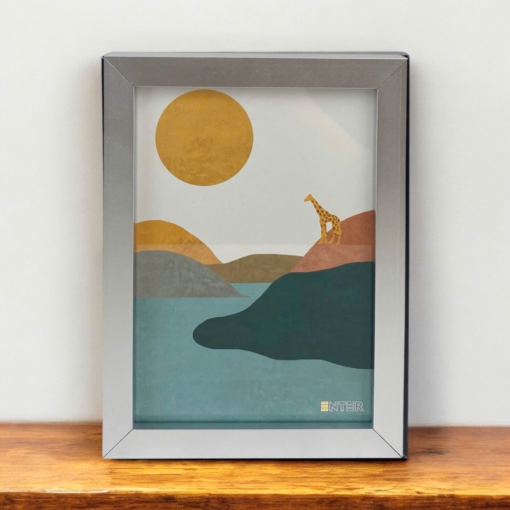 Khung hình nhôm cao cấp Enter KH203 21x30cm