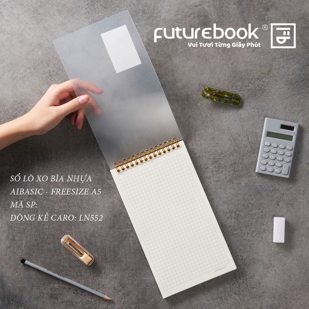 Sổ lò xo FT 13.5x24cm 120 trang 100gsm (60)