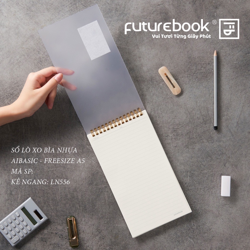 Sổ lò xo FT 13.5x24cm 120 trang 100gsm (60)