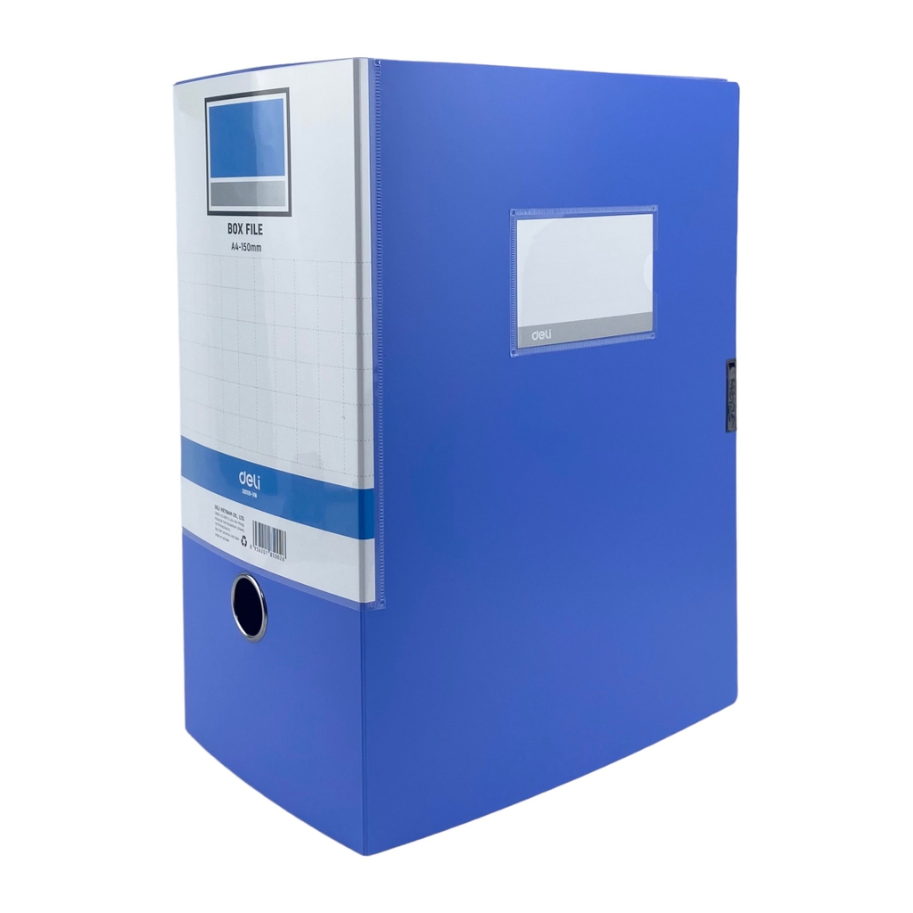 Bìa hộp nhựa Deli