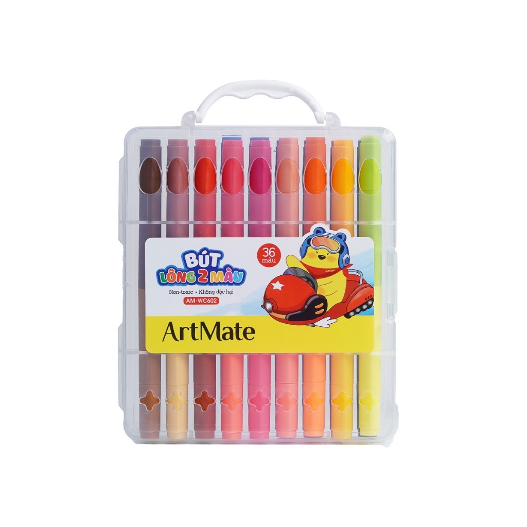Bút lông màu 2 đầu ArtMate AM-WC601 / AM-WC602 / AM-WC603