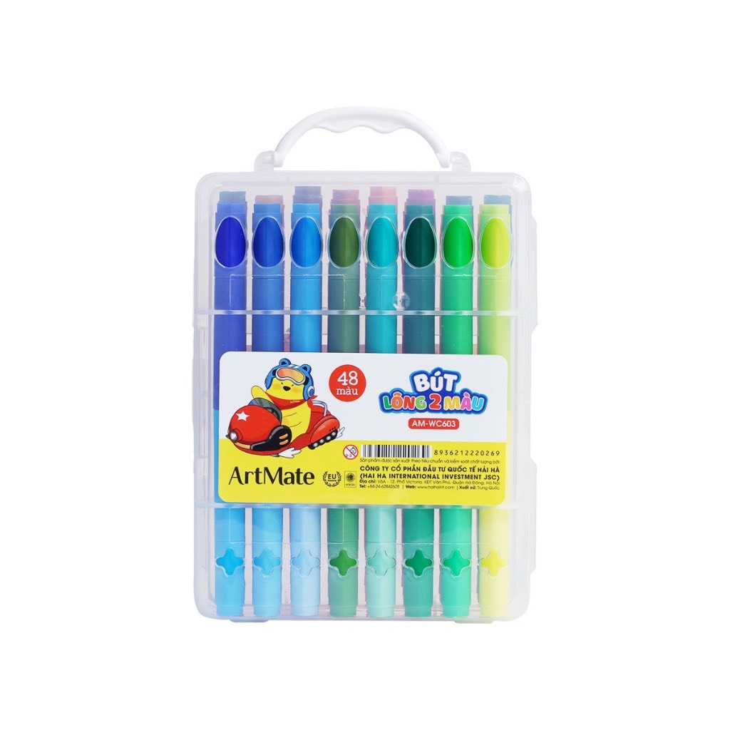 Bút lông màu 2 đầu ArtMate AM-WC601 / AM-WC602 / AM-WC603