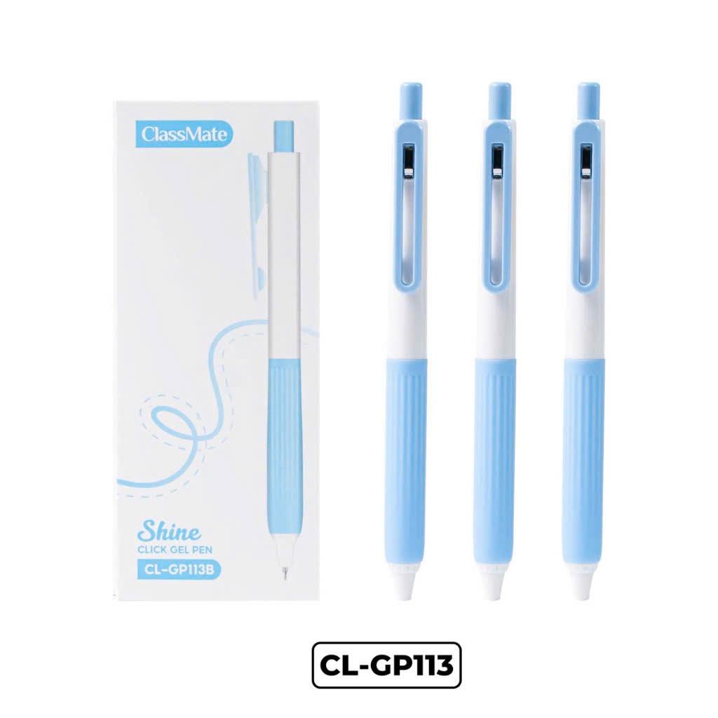 Bút gel ClassMate CL-GP113 (10), Bút bi nước, Văn phòng phẩm
