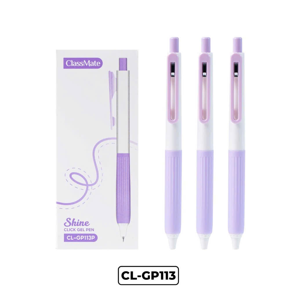 Bút gel ClassMate CL-GP113 (10), Bút bi nước, Văn phòng phẩm
