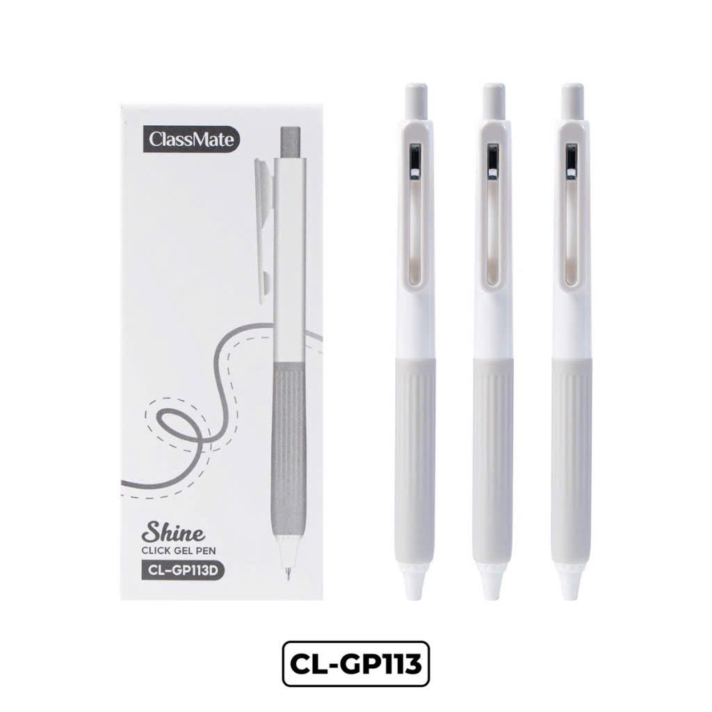 Bút gel ClassMate CL-GP113 (10), Bút bi nước, Văn phòng phẩm