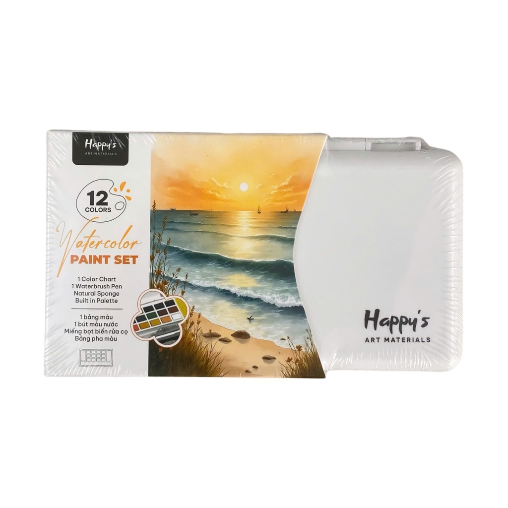 Màu nước Happy, Màu nước dạng nén, Watercolor