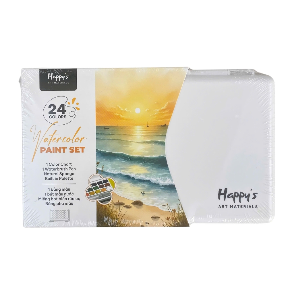 Màu nước Happy, Màu nước dạng nén, Watercolor