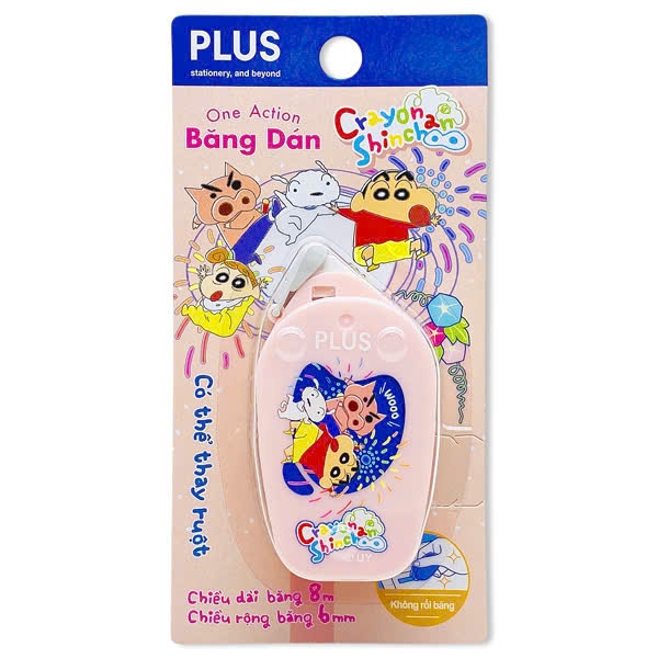Băng keo 2 mặt dạng kéo Plus (10)