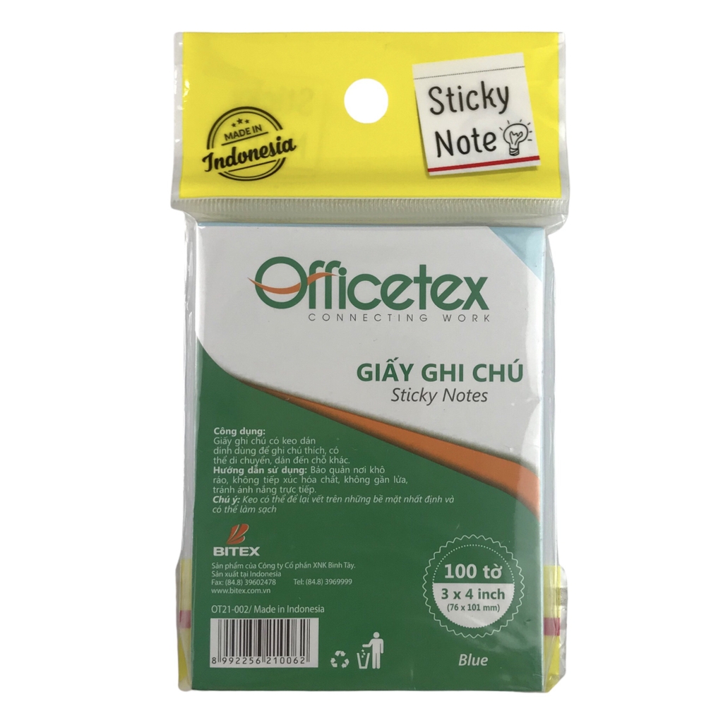 Giấy note Officetex OT21-004 3x2inch (12)