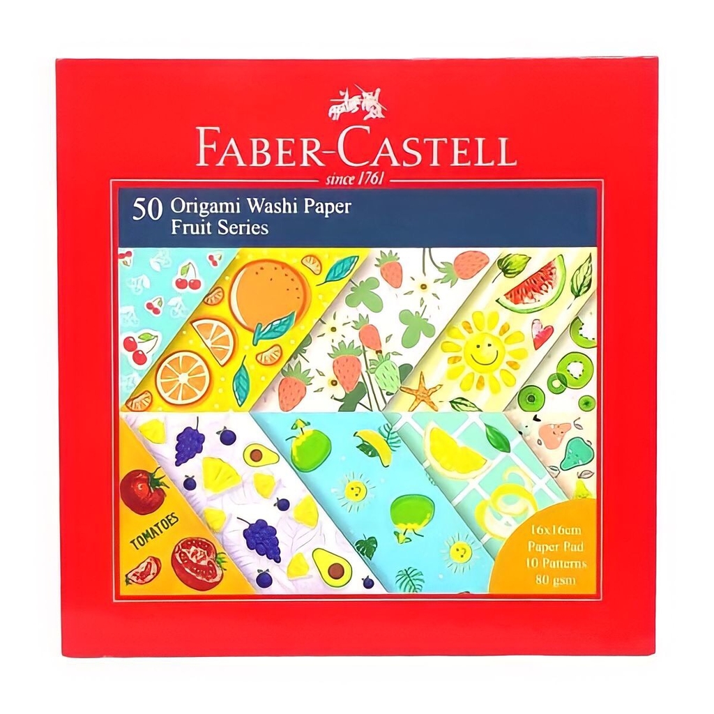 Giấy xếp hình Faber-Castell Origami Washi 50 tờ