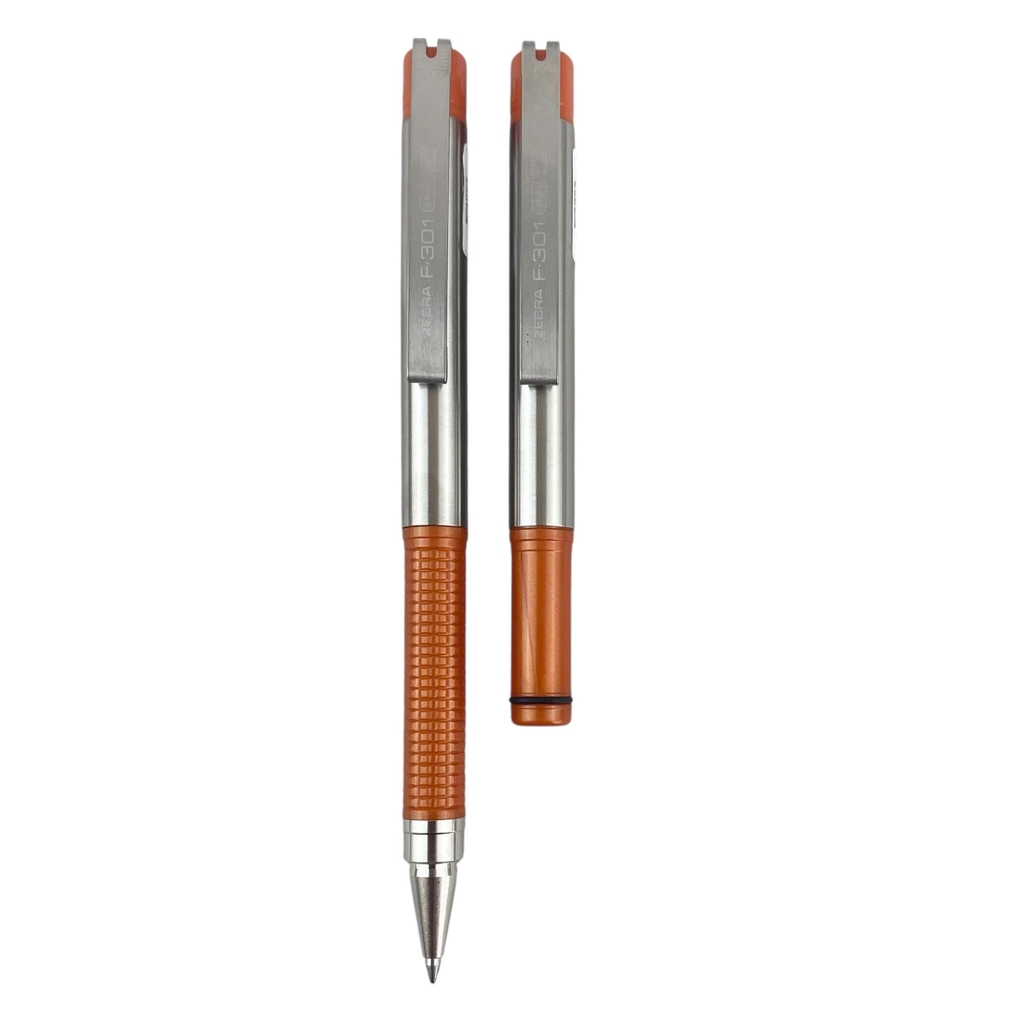Bút bi kim loại Zebra F-301 compact 0.7mm (12)