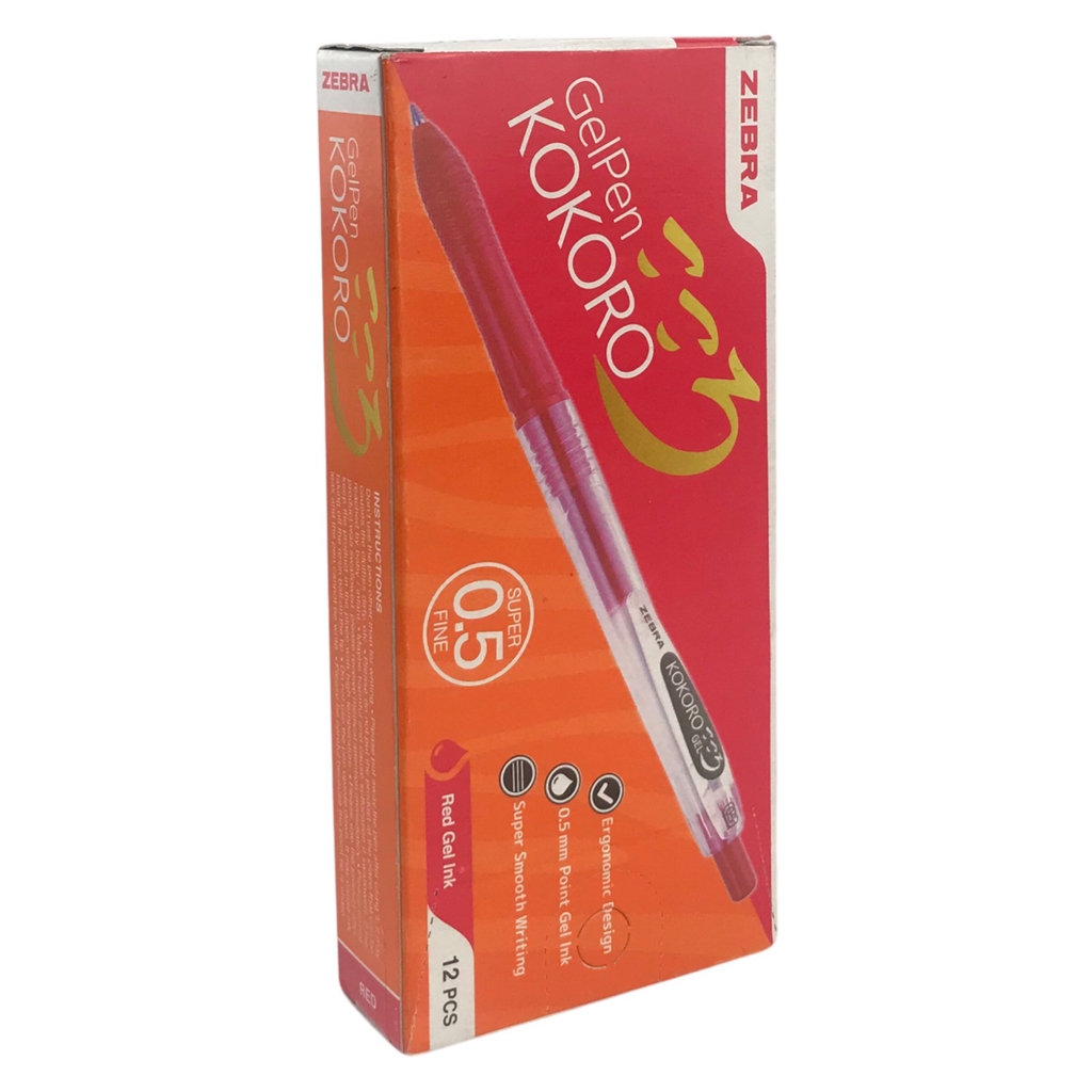 Bút gel Zebra Kokoro 0.5mm (12)
