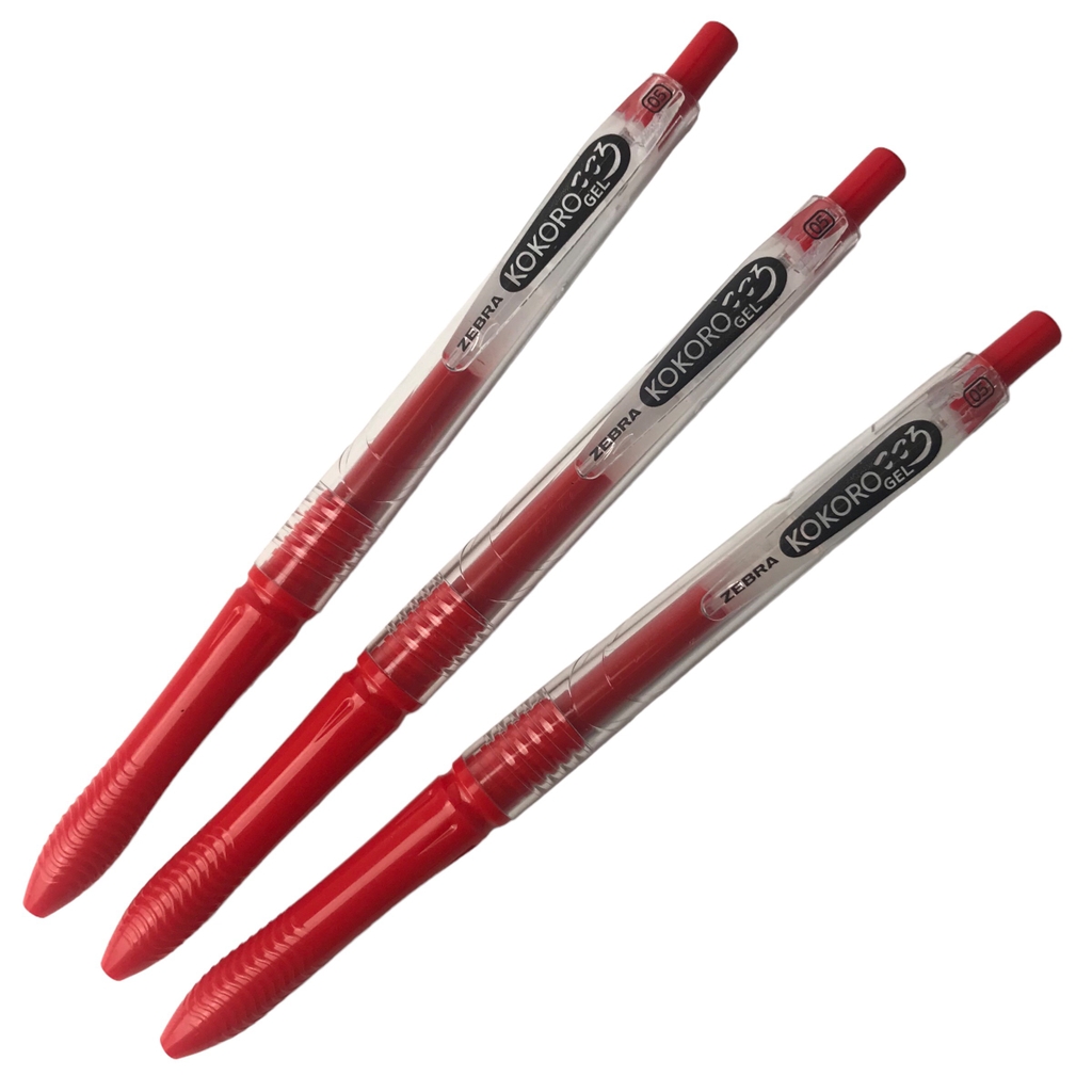 Bút gel Zebra Kokoro 0.5mm (12)